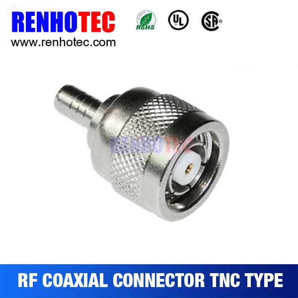 Straight tnc thread terminal tnc electric wire connector Mal